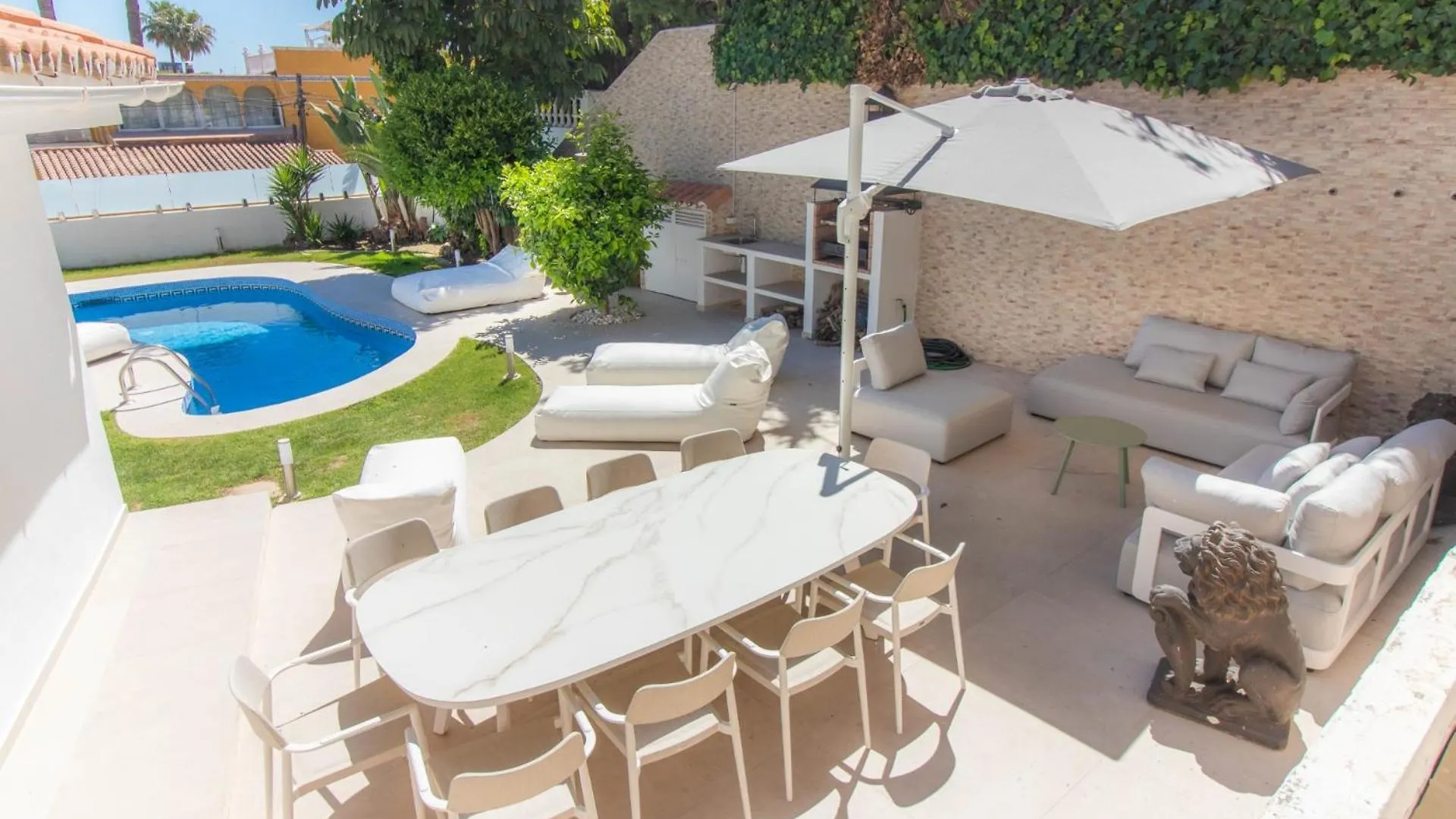 Fantastica Villa Con Piscina En Puerto Banus Marbella Spanyolország